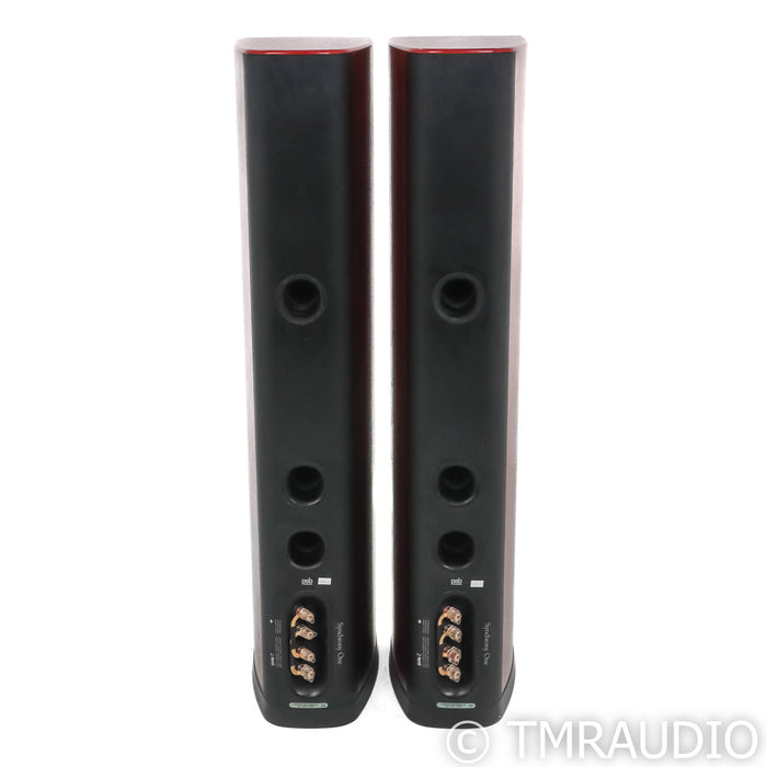 PSB Synchrony One Floorstanding Speakers; Dark Cherry Pair; Synchrony 1