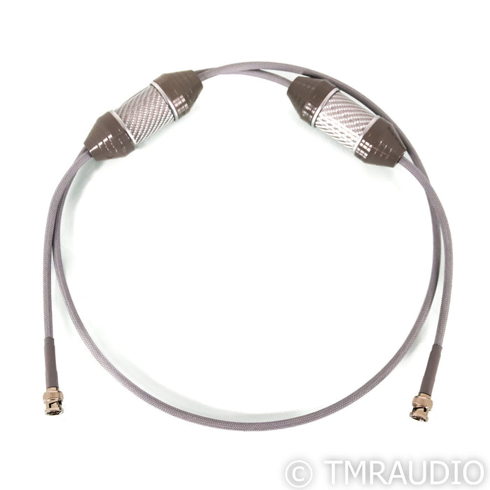 Shunyata Research Omega Clock-75 BNC Digital Coaxial Cable; Single 1.5m Interconnect
