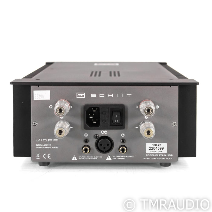 Schiit Vidar Stereo Power Amplifier; Black