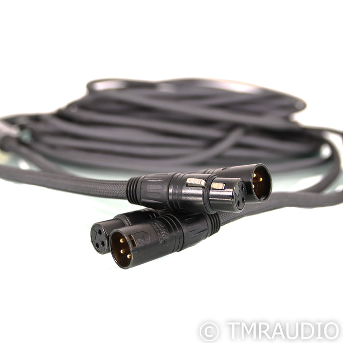 Transparent Audio Reference XLR Cables; 40ft Pair Balanced Interconnects