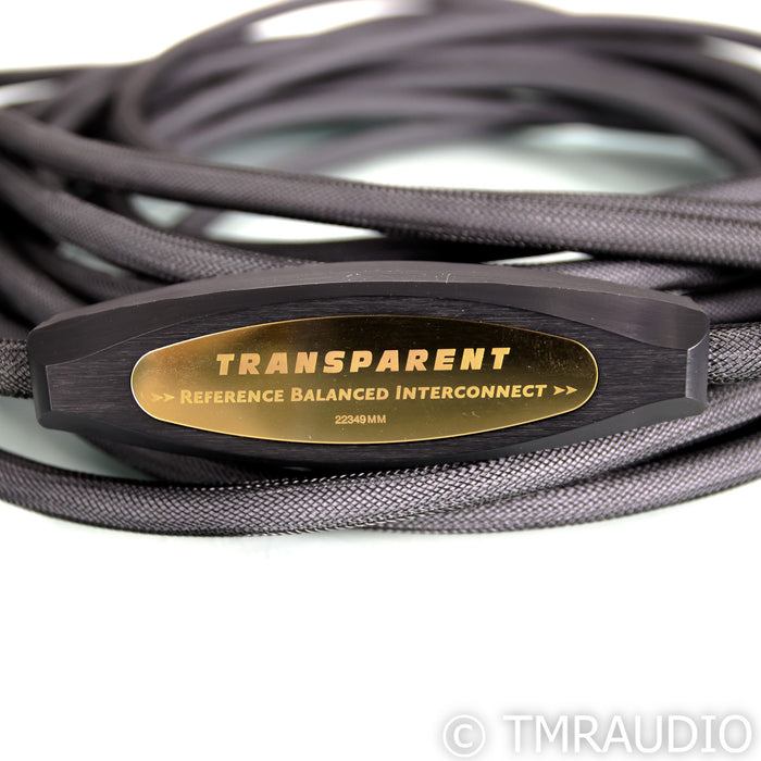 Transparent Audio Reference XLR Cables; 40ft Pair Balanced Interconnects
