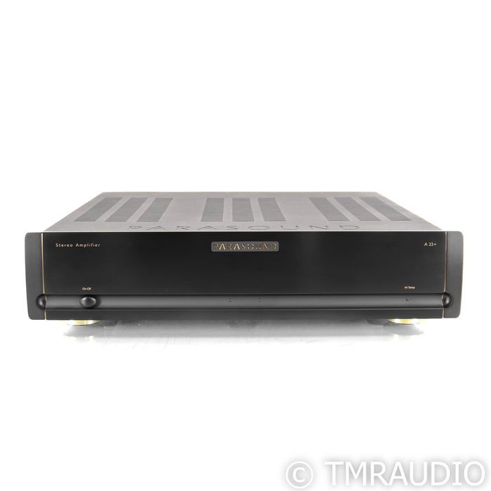 Parasound Halo A23+ Stereo / Mono Power Amplifier; Black; A-23 Plus