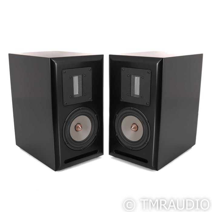 Salk Supercharged SongSurround Bookshelf Speakers; Black