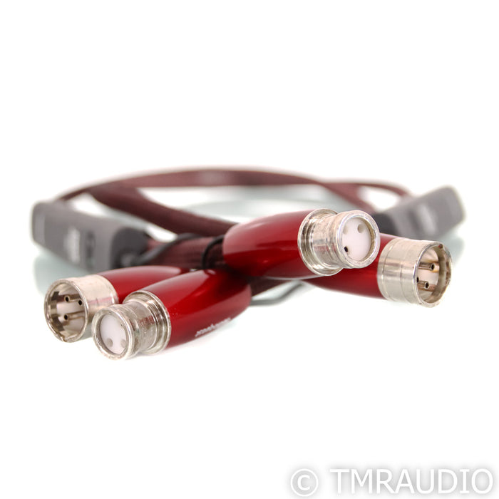 AudioQuest Fire XLR Cables; 1m Pair Balanced Interconnects