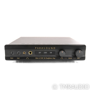Parasound ZDac v2 DAC / Headphone Amplifier; D/A Converter; Black