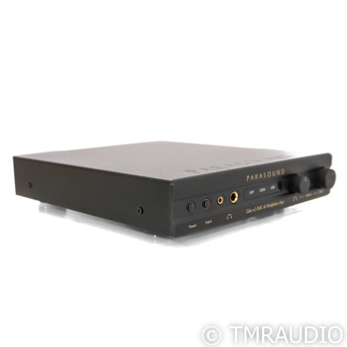 Parasound ZDac v2 DAC / Headphone Amplifier; D/A Converter; Black