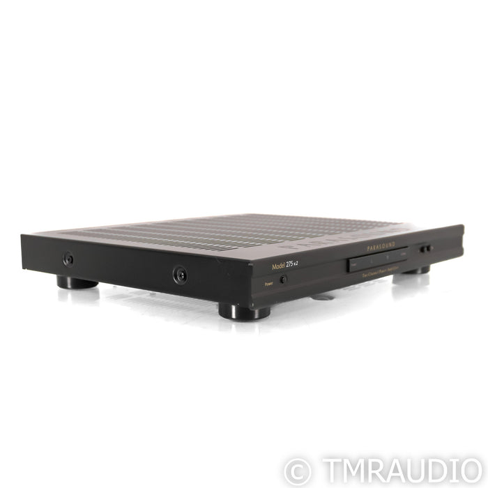 Parasound NewClassic 275 v.2 Stereo Power Amplifier; Black