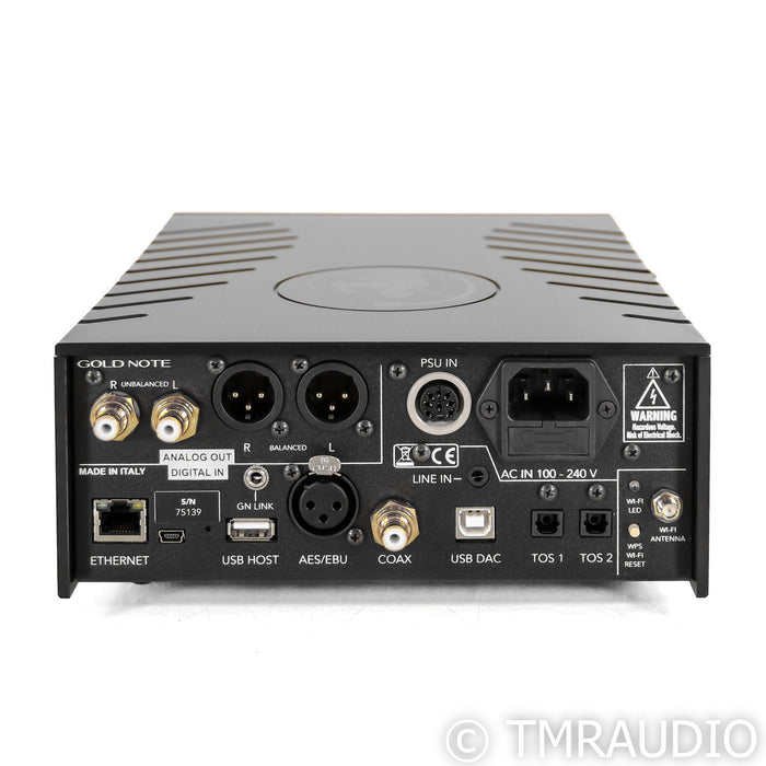 Gold Note DS-10 Plus DAC; D/A Converter; DS10+; Black; Bluetooth