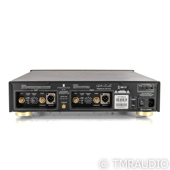 Parasound Halo JC3+ MM / MC Phono Preamplifier; Black