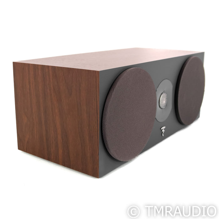 Focal Focal Chora Center Channel Speaker; Dark Wood