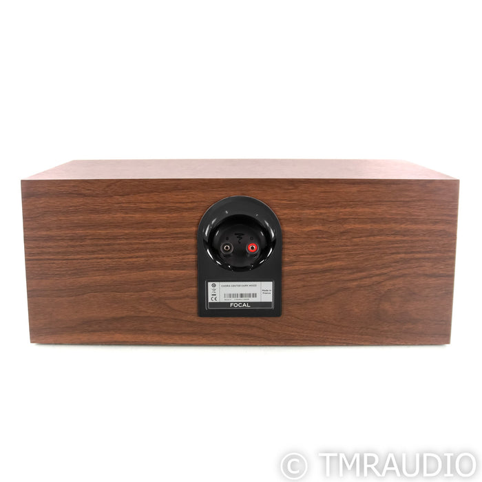 Focal Focal Chora Center Channel Speaker; Dark Wood