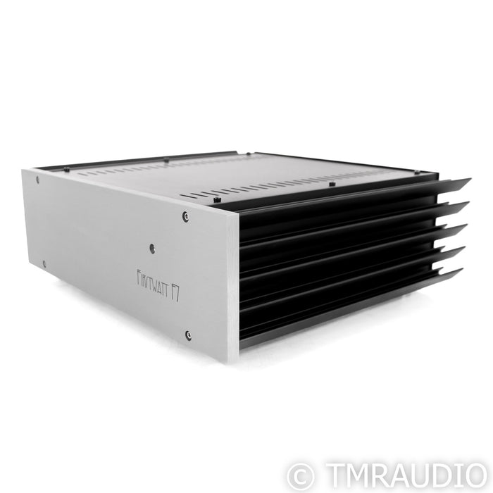First Watt F7 Stereo Power Amplifier; Silver