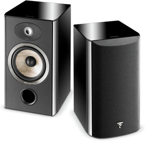 Focal Aria 906 Bookshelf Speakers; Black High Gloss Pair (Closeout)