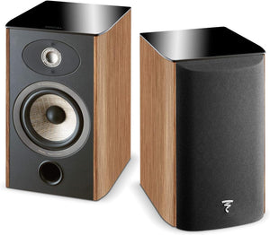Focal Aria 906 Bookshelf Speakers; Prime Walnut Pair (Closeout)