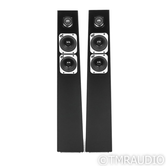 Totem Acoustic Tribe Tower Floorstanding Speakers; Satin Black Pair (Open Box)