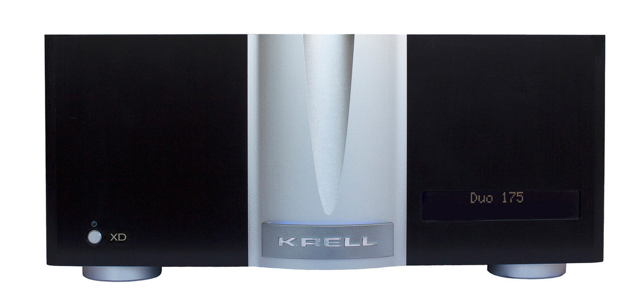 Krell Duo 175 XD Stereo Power Amplifier; Silver (Closeout)