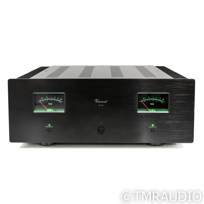 Vincent SP-332 Stereo Tube Hybrid Power Amplifier; SP332; Black