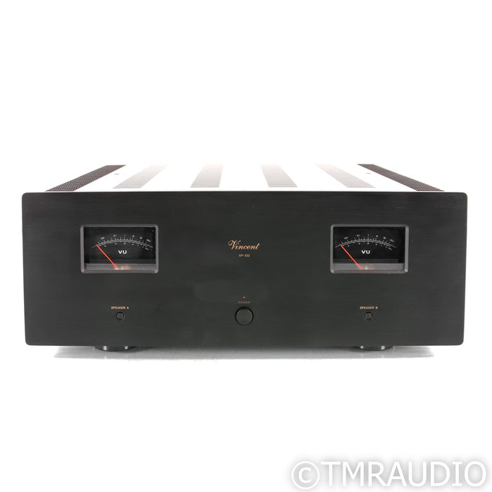 Vincent SP-332 Stereo Tube Hybrid Power Amplifier; SP332; Black