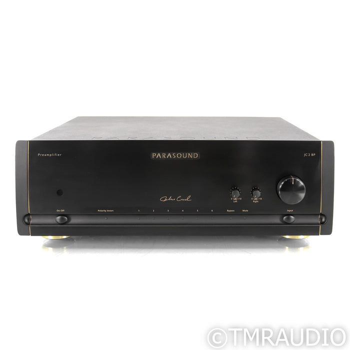 Parasound Halo JC2 BP Stereo Preamplifier; JC-2 with Bypass; Black
