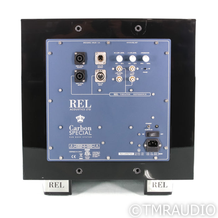 REL Carbon Special 12" Powered Subwoofer; Piano Black