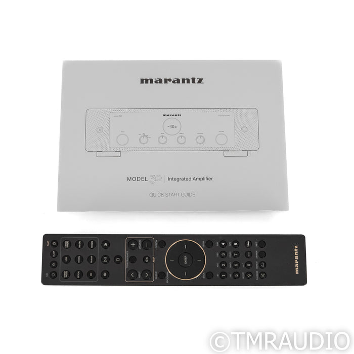Marantz Model 30 Stereo Integrated Amplifier; MM / MC Phono; Black