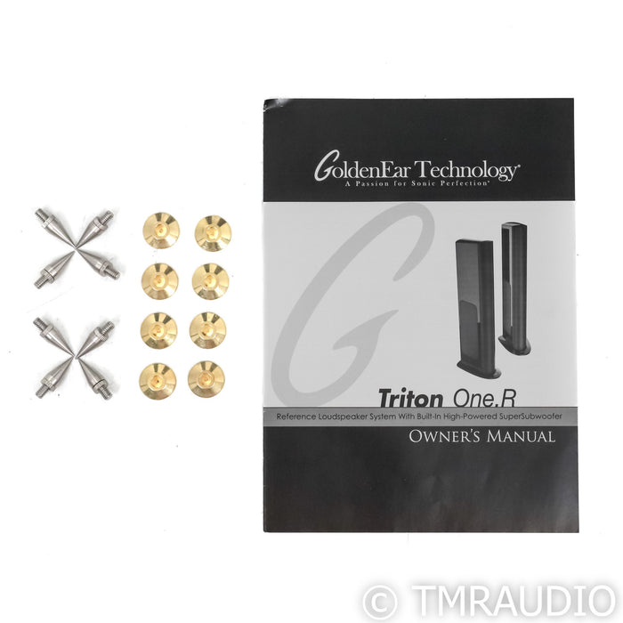 GoldenEar Triton One.R Floorstanding Speakers; Gloss Black Pair