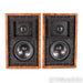 Falcon Acoustics LS3/5A Silver Badge Bookshelf Speakers; Walnut Pair