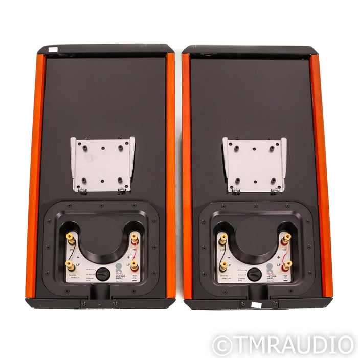 Revel Ultima Gem2 Wall Mounted Bookshelf Speakers; Cherry Pair