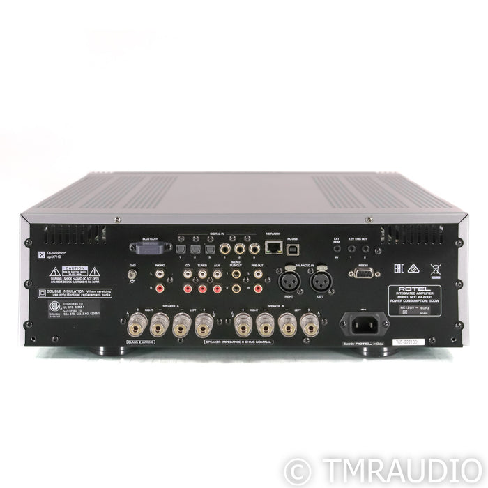 Rotel Diamond Series RA-6000 Stereo Integrated Amplifier; Silver