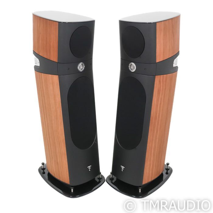 Focal Sopra No. 3 Floorstanding Speakers; Dogato Walnut Pair