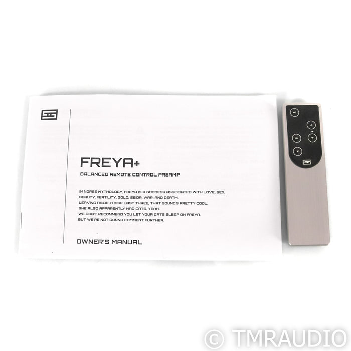 Schiit Freya+ Stereo Tube Hybrid Preamplifier; Black