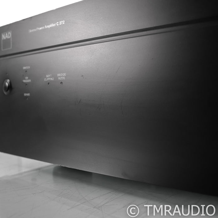 NAD C272 Stereo Power Amplifier; Black