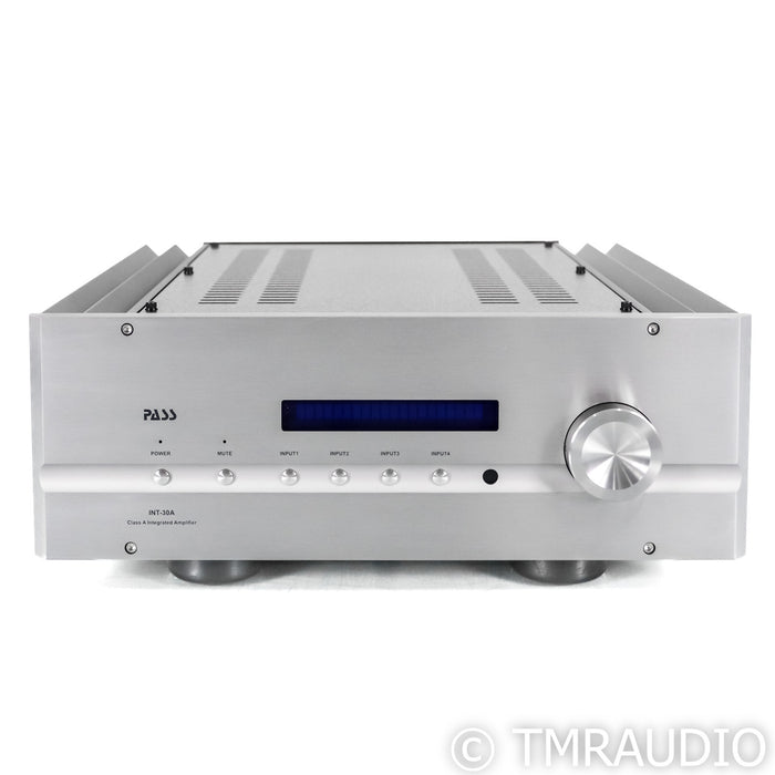 Pass Labs INT-30A Stereo Integrated Amplifier; Silver; INT30A