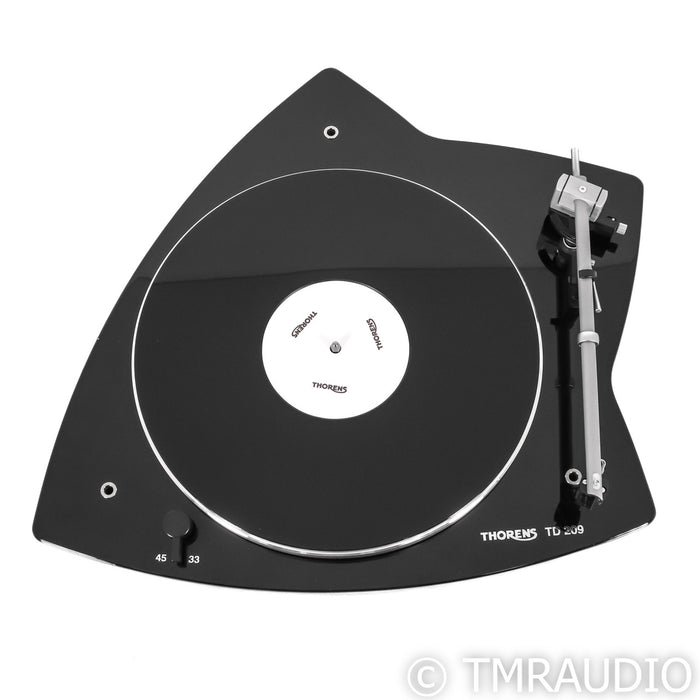 Thorens TD 209 Belt Drive Turntable; Black; TAS 267 MM Cartridge