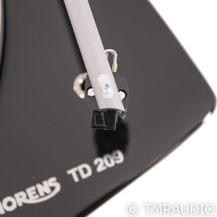Thorens TD 209 Belt Drive Turntable; Black; TAS 267 MM Cartridge