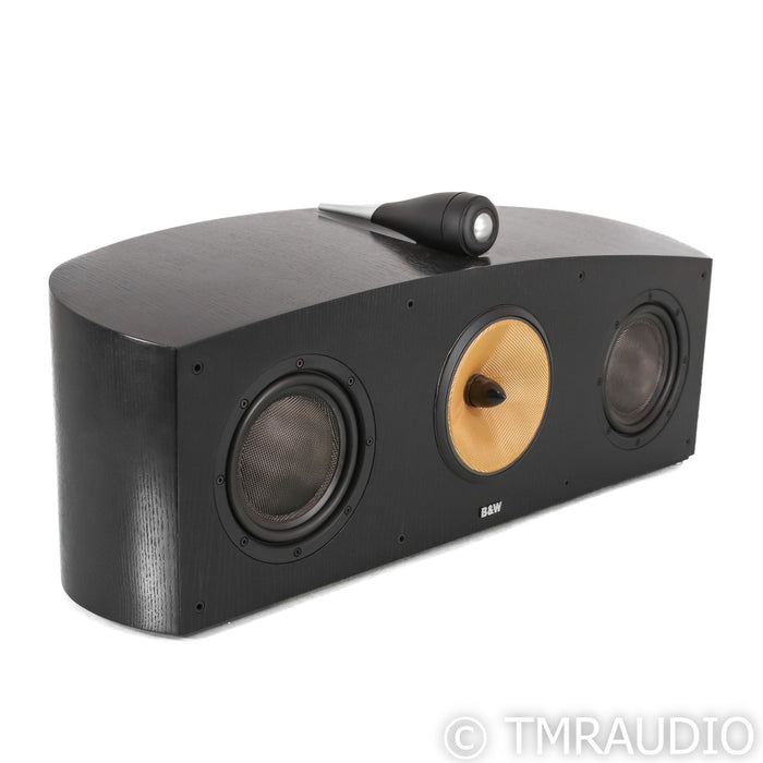 B&W Nautilus HTM1 Center Channel Speaker; Black Ash; HTM-1