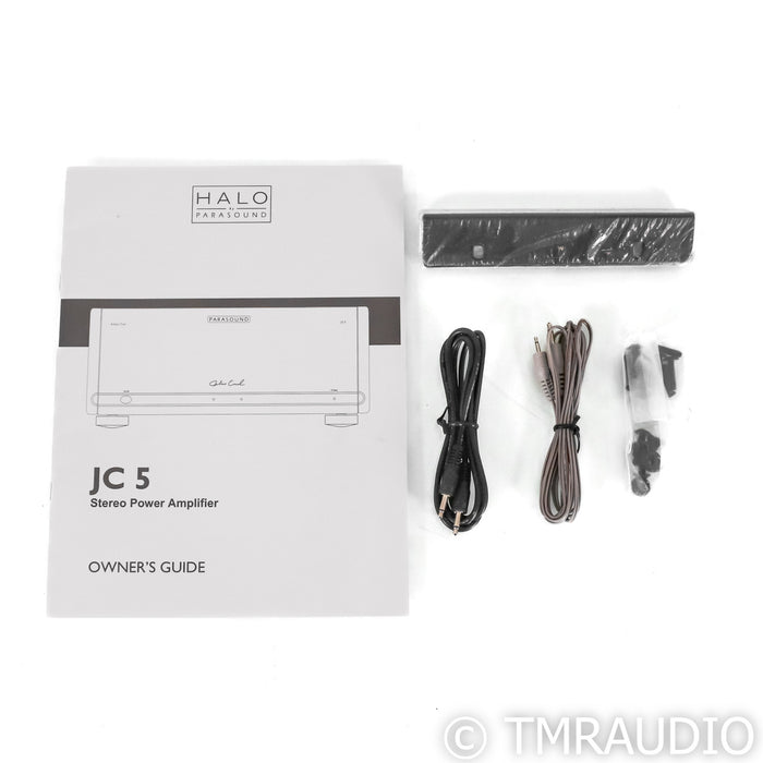 Parasound JC5 Stereo Power Amplifier; Black