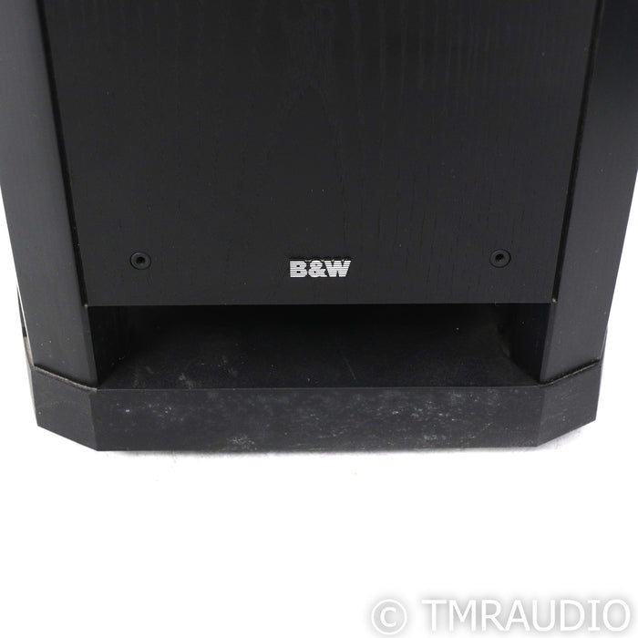 B&W Nautilus 802 Floorstanding Speakers; Black Ash Pair