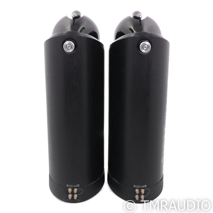 B&W Nautilus 802 Floorstanding Speakers; Black Ash Pair