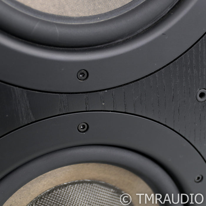 B&W Nautilus 802 Floorstanding Speakers; Black Ash Pair