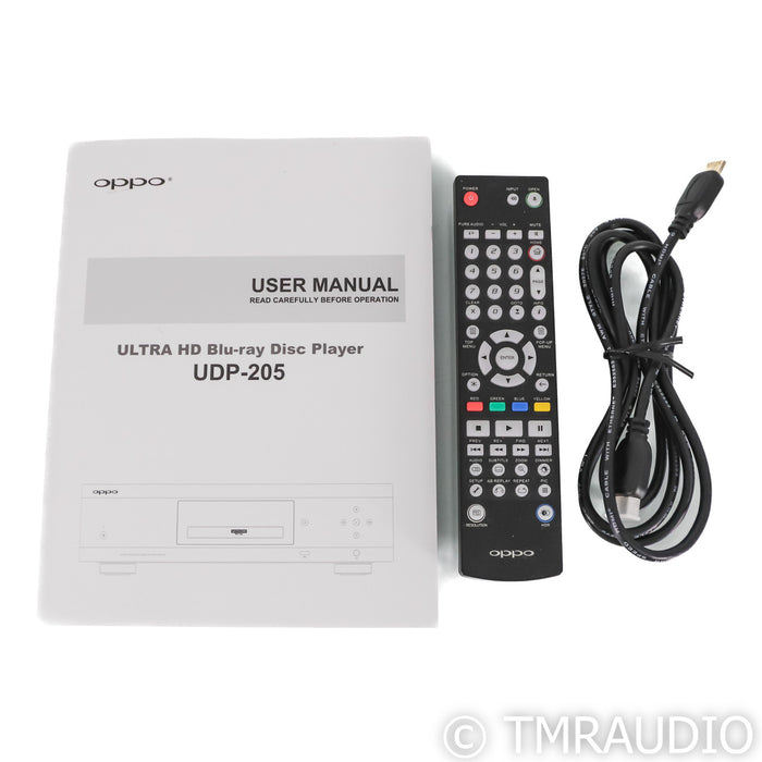 Oppo UDP-205 4K Universal Blu-Ray Player; Black