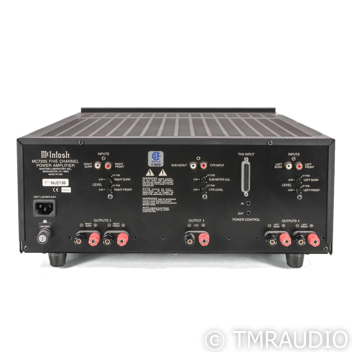 McIntosh MC7205 5 Channel Power Amplifier; Black