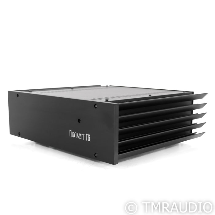 First Watt F8 Stereo Power Amplifier; Black