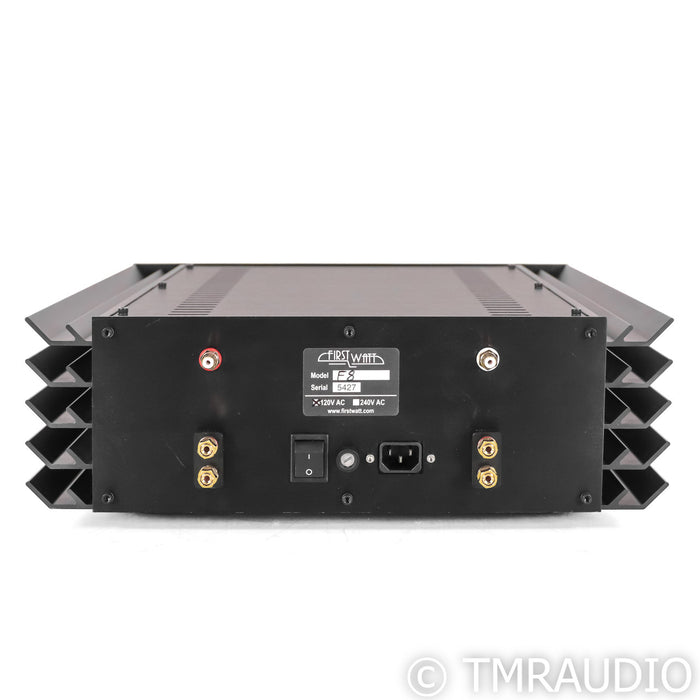 First Watt F8 Stereo Power Amplifier; Black