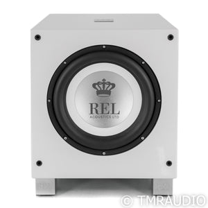 REL T/9i 10" Powered Subwoofer; Piano White