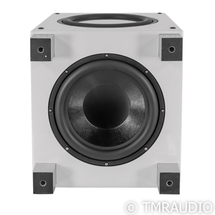 REL T/9i 10" Powered Subwoofer; Piano White