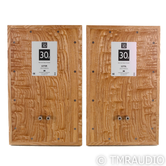 Harbeth Monitor 30.2 XD Bookshelf Speakers; Tamo Ash Pair