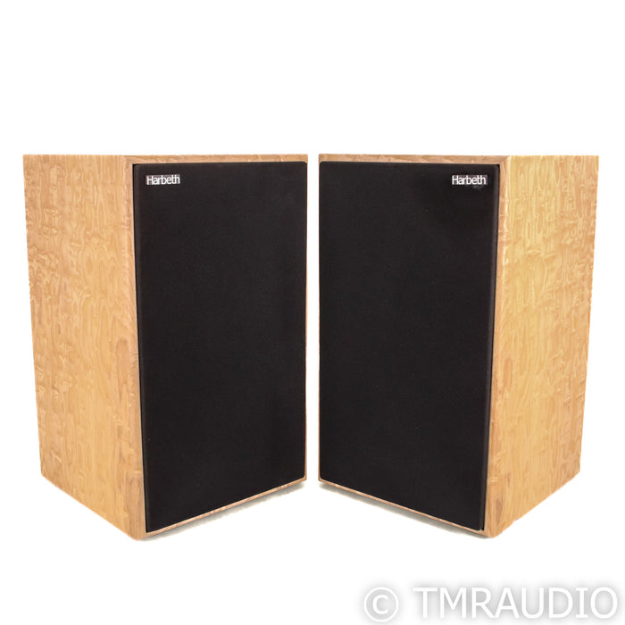 Harbeth Monitor 30.2 XD Bookshelf Speakers; Tamo Ash Pair