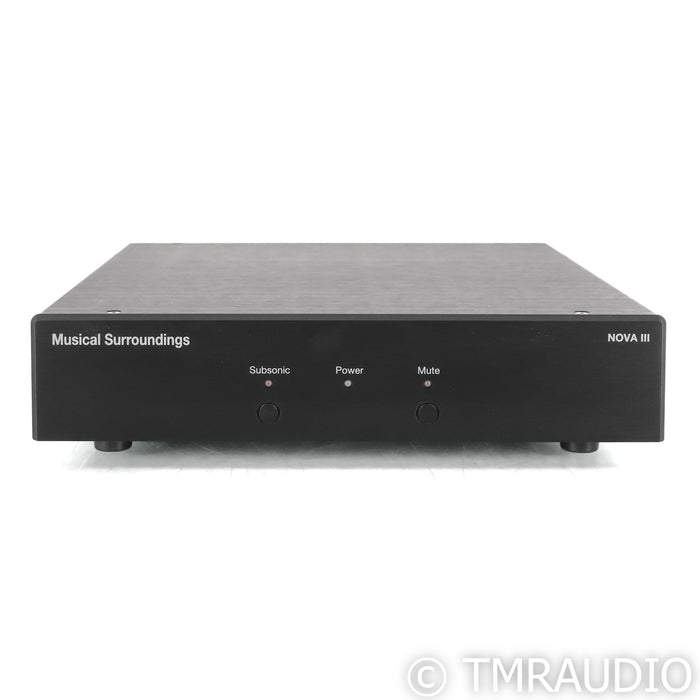 Musical Surroundings Nova III MM / MC Phono Preamplifier; Black