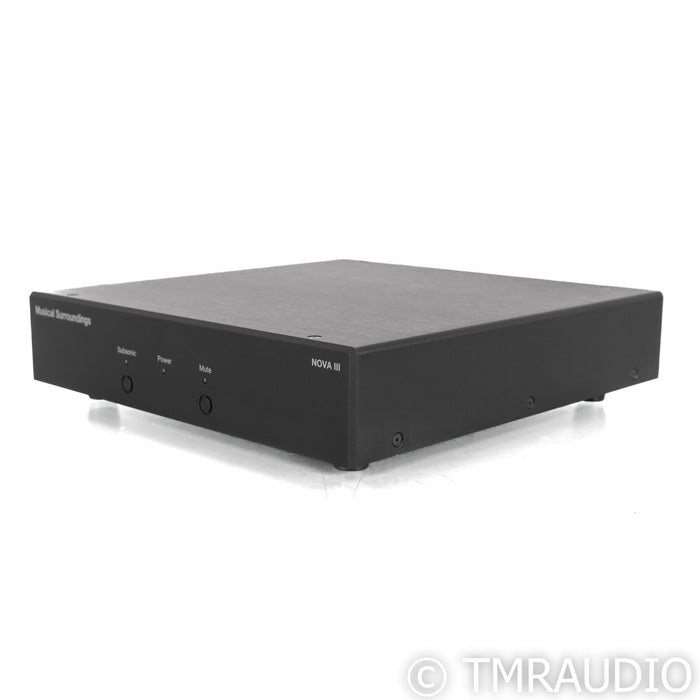 Musical Surroundings Nova III MM / MC Phono Preamplifier; Black
